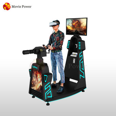 Jogo preto do tiro da arma da realidade virtual do simulador da cor VR Gatling