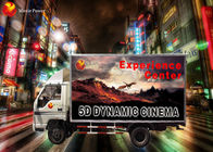 Equipamento móvel do cinema 7D da experiência Infatuated do filme com arma do tiro