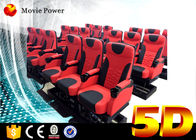 24 cinemas 5D do teatro dinâmico dos assentos grandes com plataforma elétrica do movimento