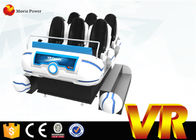 Cinema da família 9D VR de Seat da promoção 6 com plataforma elétrica do movimento do simulador de 6 Dof