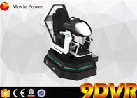 Realidade virtual de competência da plataforma do jogo vívido do movimento de 3 Dof que conduz o carro 9D Simnulator