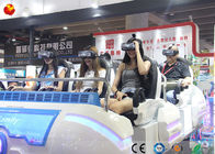 O cinema para múltiplos jogadores da família da máquina de jogo 9D VR com 360 girou o capacete