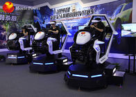 3 o simulador das corridas de carros 9D da plataforma VR do Dof apoia a competição de Multiplayers