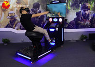 Passeio da máquina da equitação do simulador da realidade virtual de Vr no campo de batalha do Horseback que luta o inimigo