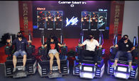 Máquina de jogo a fichas do cinema VR de 9D VR para Game Center 2-8 jogadores