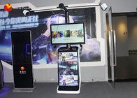 Jogos 360 do simulador do tiro da plataforma do super-herói de HTC 9D VR mini que andam ao redor
