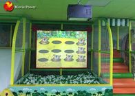 Equipamento dinâmico do simulador do lance dos jogos de bola interativos mágicos para crianças