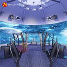 Tamanho da sala 360 teatro de gerencio do cinema 4D 5D da órbita da plataforma da tela do grau