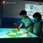 Do jogo interativo interno da AR do campo de jogos das crianças caixa mágica interativa para múltiplos jogadores da areia do jogo