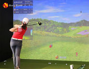 Projeção interna virtual profissional ROHS do simulador do golfe