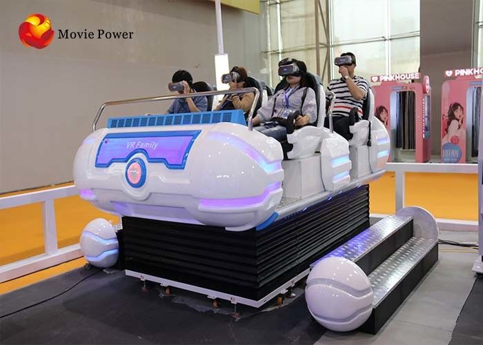 Equipamento interativo da realidade 9D virtual da família de VR com neve, efeito da bolha