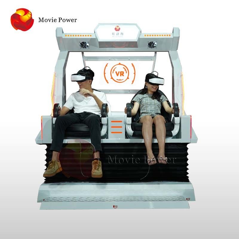 Small Business Dynamic Effect 9D VR Cinema 2 Seats Virtual Reality Machine