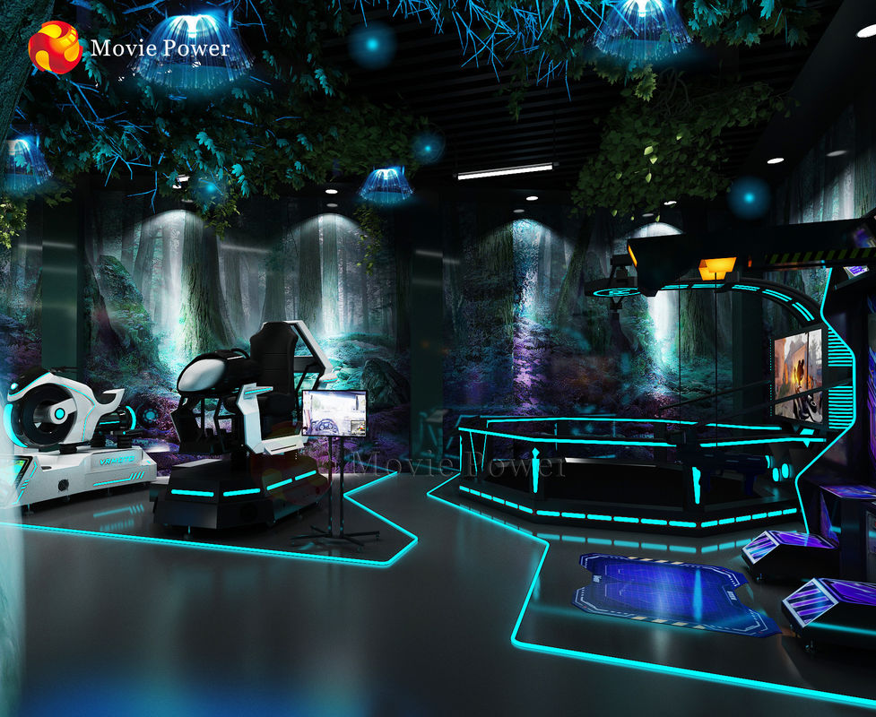 Máquinas internas da realidade virtual do entretenimento do jogo do carro do parque de diversões