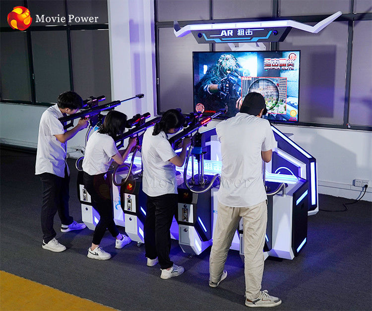 Interactive VR Shooting Arcade Game Machine For Shopping Mall