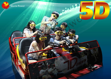 3DOF sistema do cinema dos assentos 5D da plataforma 100 para o parque de diversões
