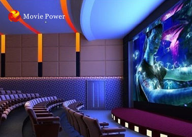 Enevoe o cinema dinâmico do cinema em casa 4D de Imax 4D do fogo do cheiro com as cadeiras pretas da vibração
