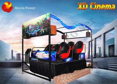 Injeção do ar/cinema da realidade virtual do simulador 9D água XD do sopro com 2 - 12 Seat