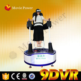 O simulador o mais novo do vr 9D do poder do filme que levanta-se o simulador da realidade virtual de 9D VR