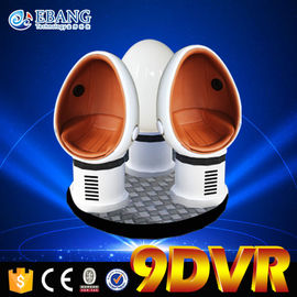 1 ovo 9D VR, 2 ovos 9D VR, 3 equipamento do lazer do divertimento do cinema dos ovos 9D VR