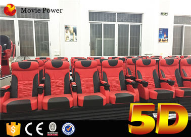 100 equipamento quadrado do cinema dos medidores 4D com sistema elétrico de 100 assentos e os efeitos especiais populares ao parque temático