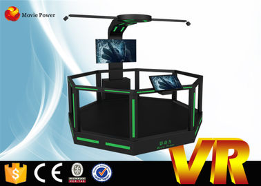 HTC VIVE 360 simulador de passeio do jogo 9d VR do cinema 9d interativo do grau para a alameda