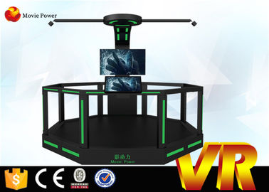 Immersive que está o equipamento da realidade virtual de HTC VIVE Headest para o supermercado