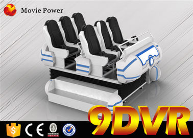 Cinema de Game Center 10CBM 6.0KW 9D VR com efeitos da varredura/vibração do pé