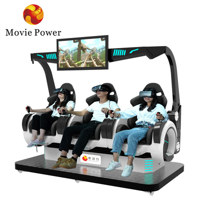 Equipamento de entretenimento 9d Vr Cinema Realidade Virtual Montanha russa 9d Vr cadeira para parque