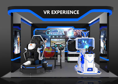 Simulador de gerencio da realidade virtual do parque de diversões 9d da plataforma 360° para crianças e adultos