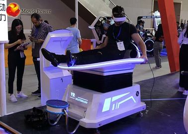Cadeira da montanha russa da máquina de jogo do simulador VR do parque temático 9D