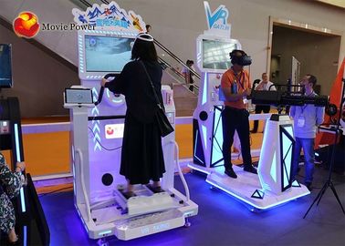 Equipamento de esqui do campo de jogos do simulador da realidade virtual do divertimento