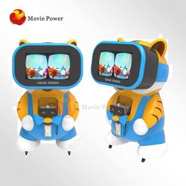 Desenvolva o robô interativo das crianças da máquina do cinema da inteligência 9D VR da criança com vidros de VR