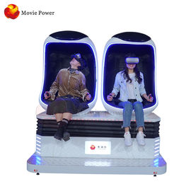 Equipamento da cadeira do ovo do cinema do simulador 9d Vr da realidade virtual do parque de diversões com 2 assentos