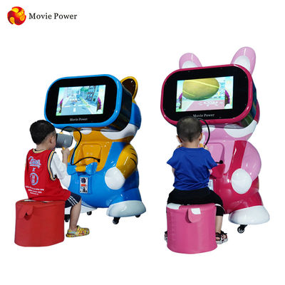 A outra máquina da realidade virtual das crianças 9d do equipamento de Vr das crianças do parque de diversões