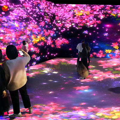 Jogos holográficos interativos da projeção da parede da exposição do entretenimento das crianças