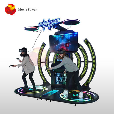 simulador interno Vr Arcade Music Game Machine da realidade virtual do divertimento 0.6kw