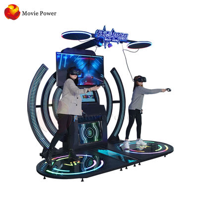 Plataforma dinâmica do movimento do simulador interno VR do jogo de vídeo do equipamento do centro do divertimento