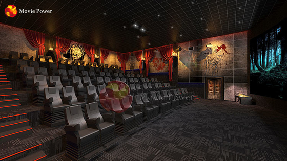 Sistema do teatro do negócio 4D dos assentos do cinema 10 do efeito especial 5D