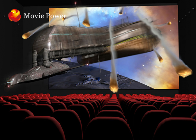Teatro alto Seat do movimento da imagem 4D da definição 3D com sistema 7,1 audio 0