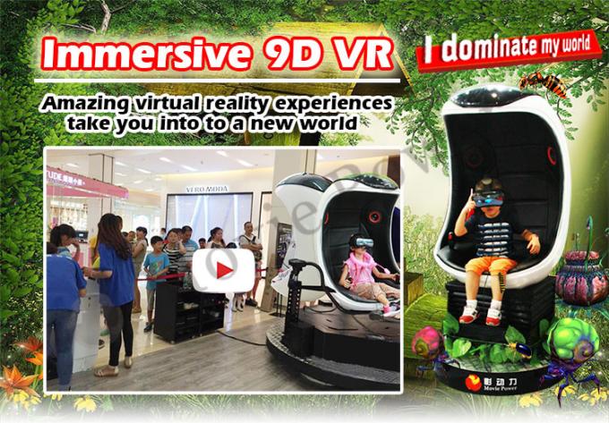 A realidade virtual surpreendente experimenta o simulador do cinema 12D com uma cena de 360 graus 0