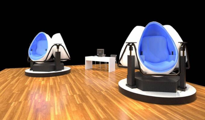 GV elétrico da cadeira do ovo do cinema dos vidros 9D VR da realidade virtual 3D 0