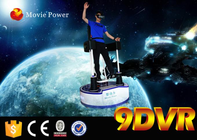 Posição elétrica do simulador 9d da máquina de jogo de Vr dos cilindros do movimento do poder do filme 0