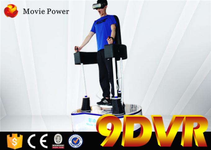 Cinema elétrico elétrico girando da realidade 9D VR do sistema Immersive do jogo do divertimento 0