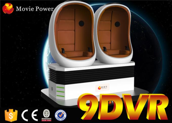 360 cinema visual do mundo 9d Vr da realidade virtual do grau com a 1 máquina de jogo das crianças de Seat com jogos interativos 0