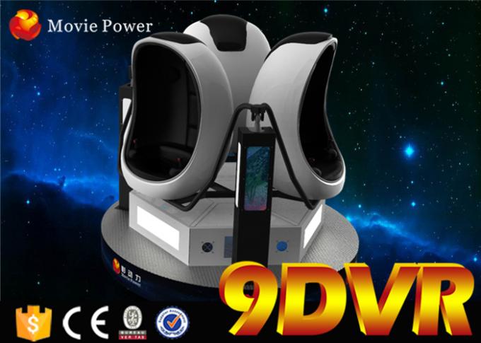 Simulador fácil de operar do cinema 9d Vr do modo automático com efeitos especiais vívidos e 360 filmes visuais 0