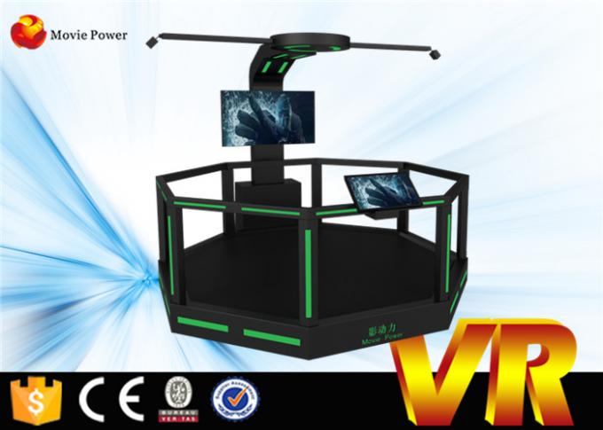 O Ce certificou a arma de combate do simulador do jogo do CS de HTC Vive 9d Vr que dispara na máquina de jogo do cinema 9d 0