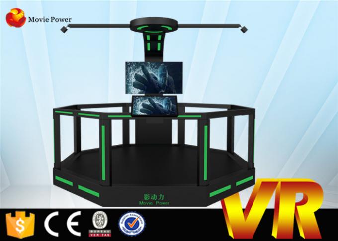 Máquina de jogo interna do cinema da realidade virtual 9D VR/VR interativa para adultos 0