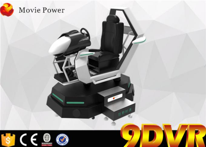 Realidade virtual de competência da plataforma do jogo vívido do movimento de 3 Dof que conduz o carro 9D Simnulator 0