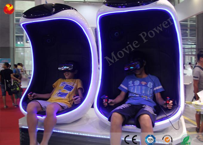 assentos do cinema 2 da plataforma VR 9D do movimento 3Dof com mais de 80 filmes da realidade virtual 0