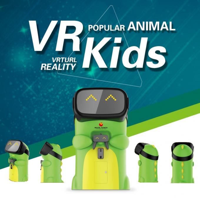 O bebê Vr do urso do simulador das crianças VR 9D caçoa o simulador educacional da realidade virtual 2